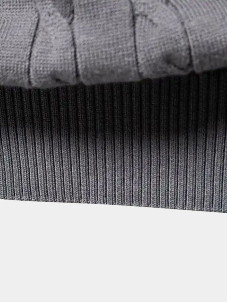 Cotton  Crew Neck Pullover Sweater - North Row