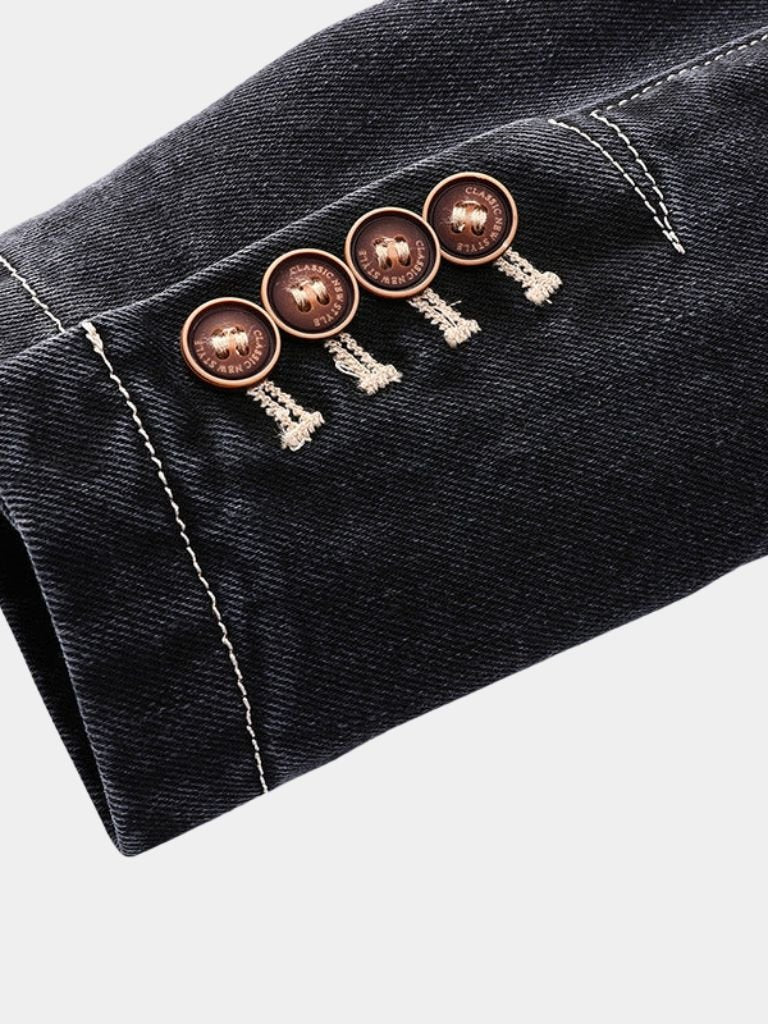 Denim Covenant Blazer Jacket – North Row