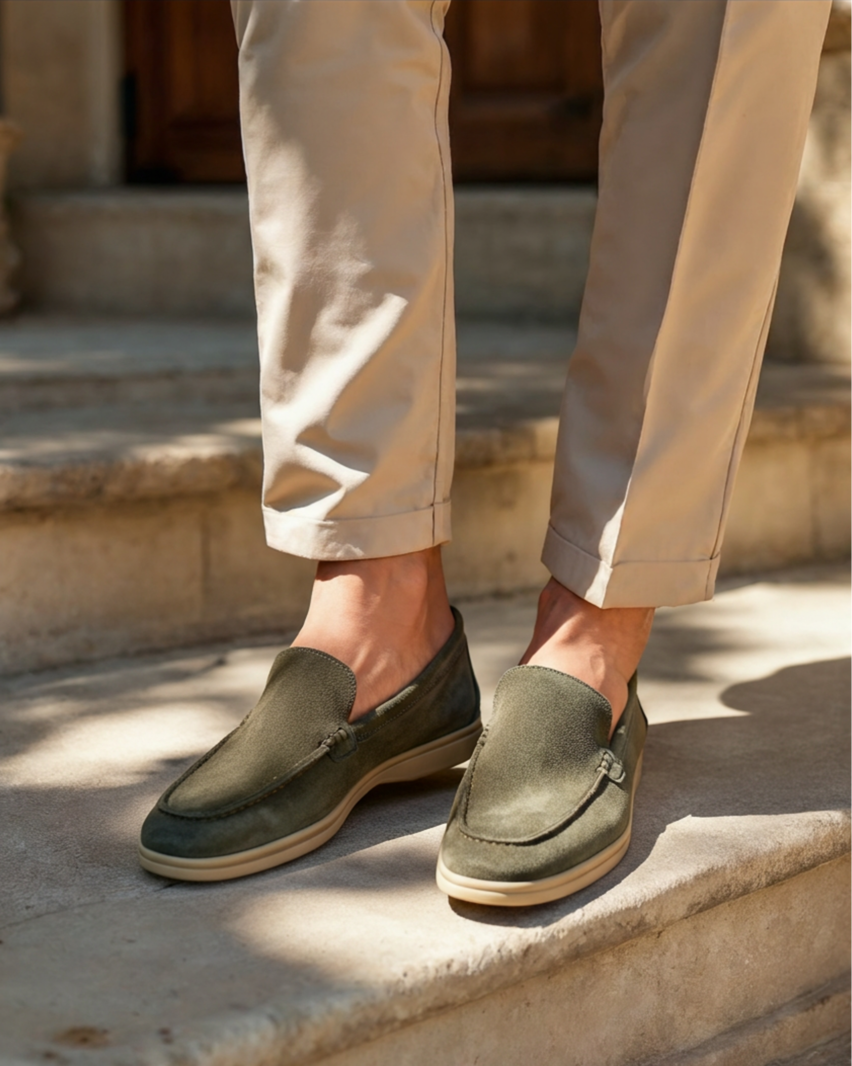 Premium Suede Loafers - North Row