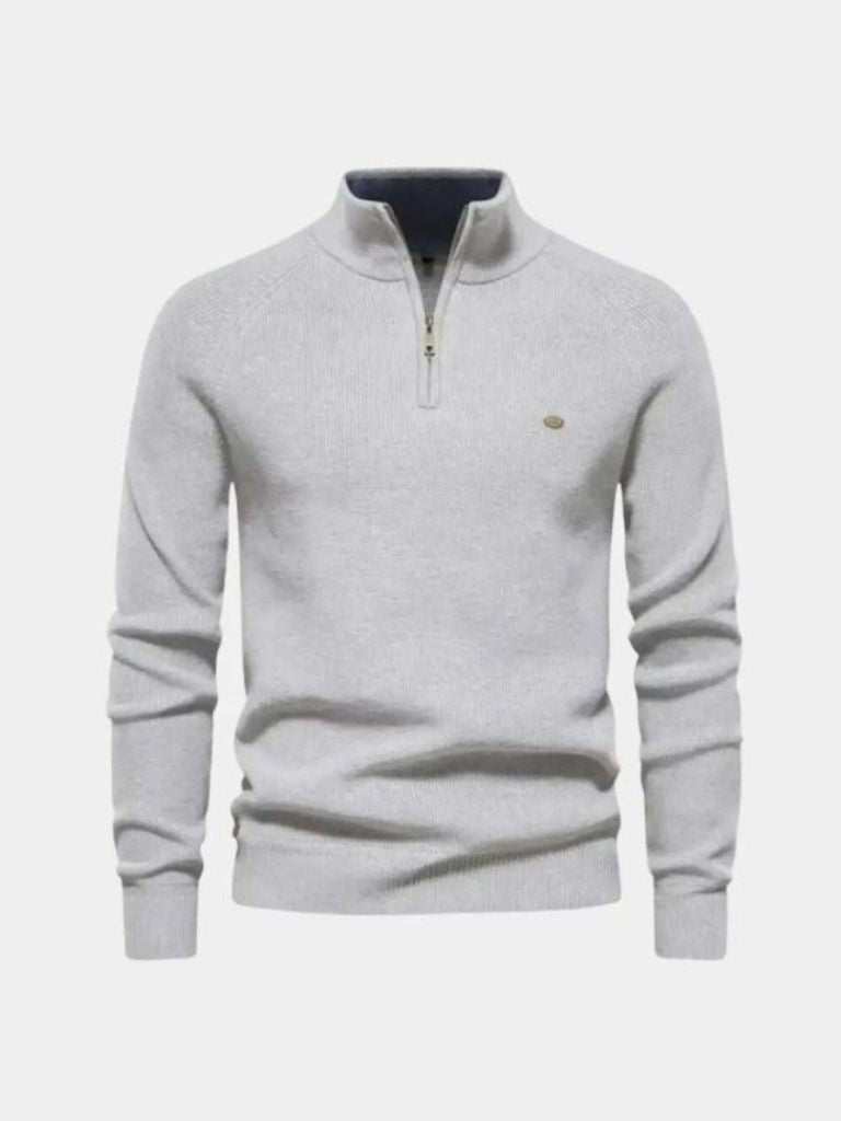 Elegant Quarter Zip Sweater - North Row