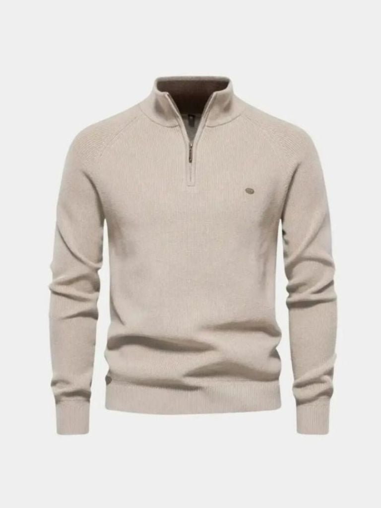 Elegant Quarter Zip Sweater - North Row