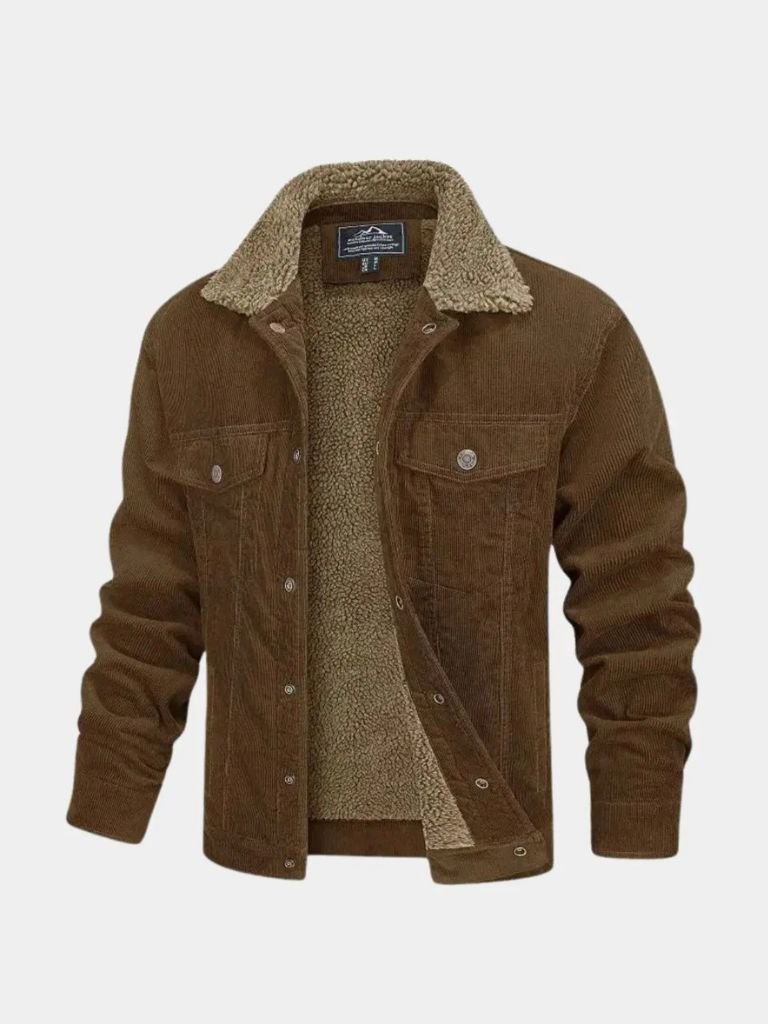 Heritage Corduroy Sherpa Jacket - North Row
