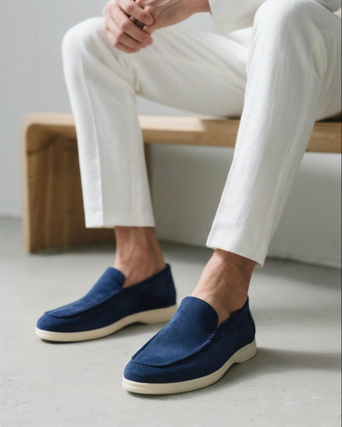 Suede Loafers - North Row