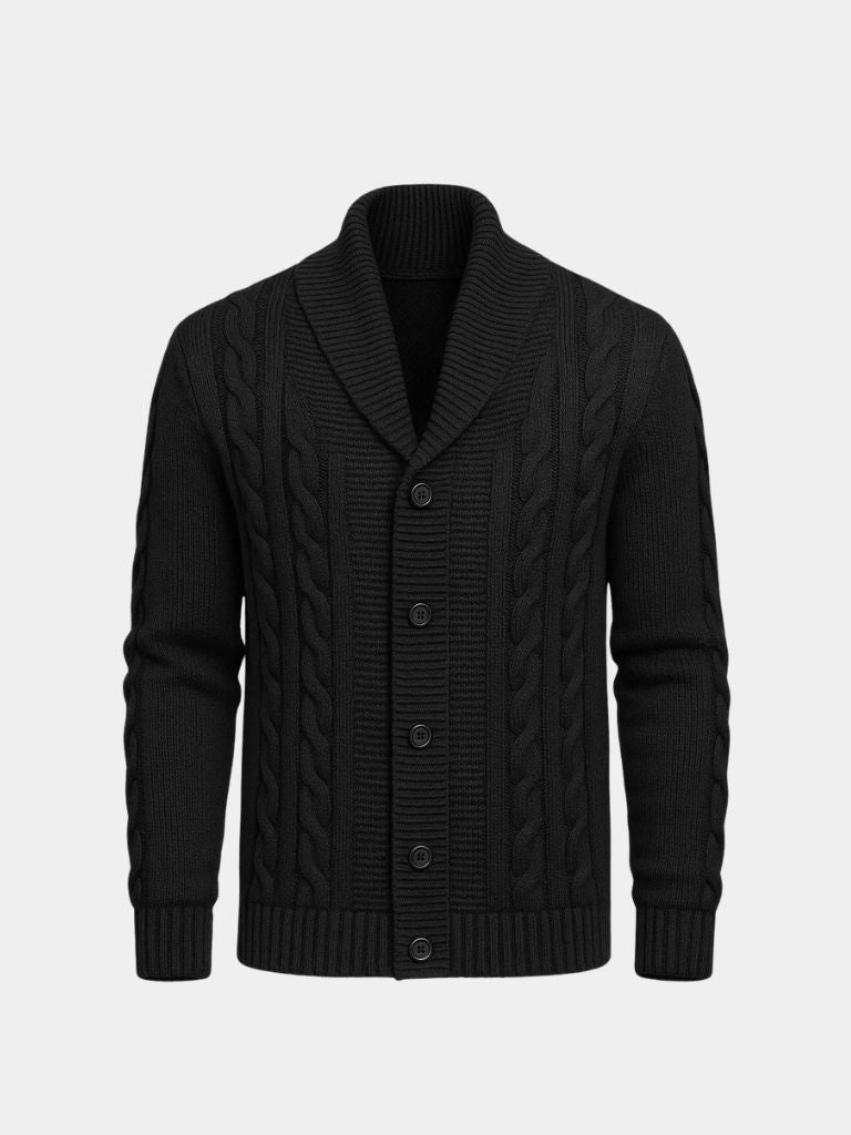 Men's Elegant Knit Cardigan - North Row