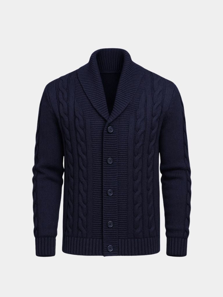 Men's Elegant Knit Cardigan - North Row