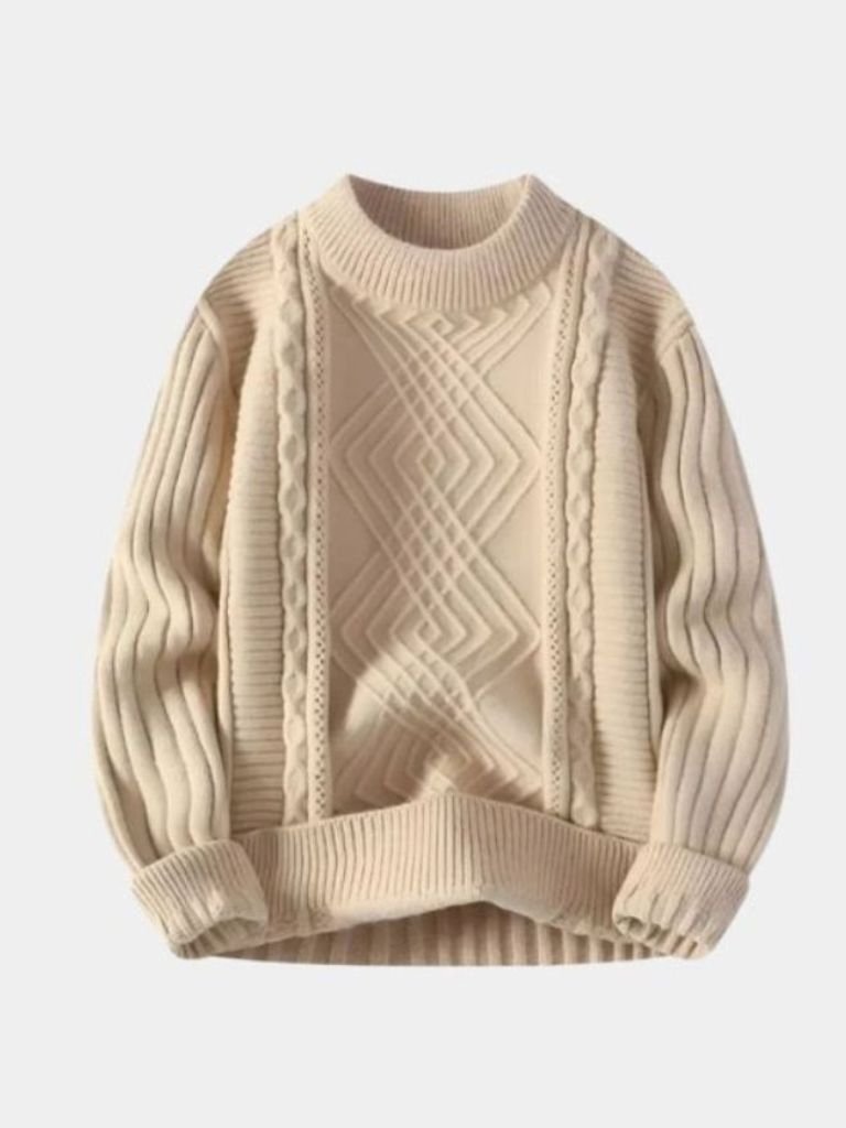 Minimalist Textured Sweater - North Row