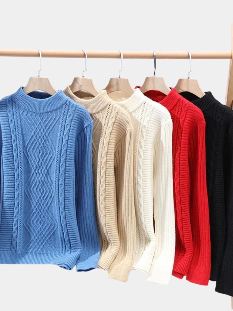 Minimalist Textured Sweater - North Row