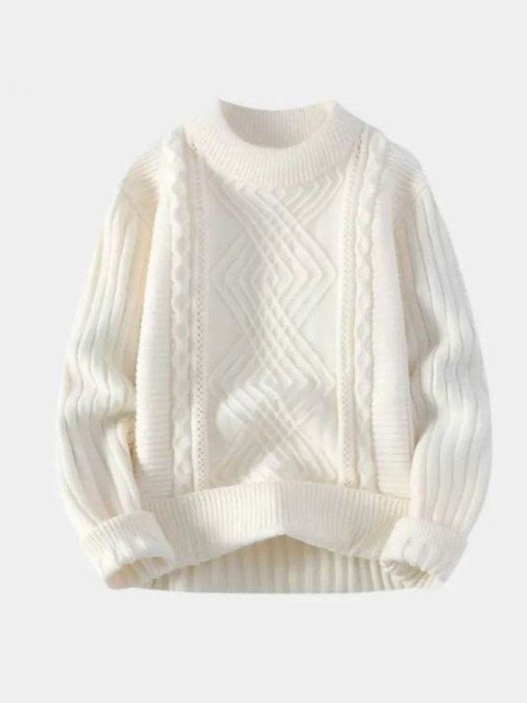 Minimalist Textured Sweater - North Row