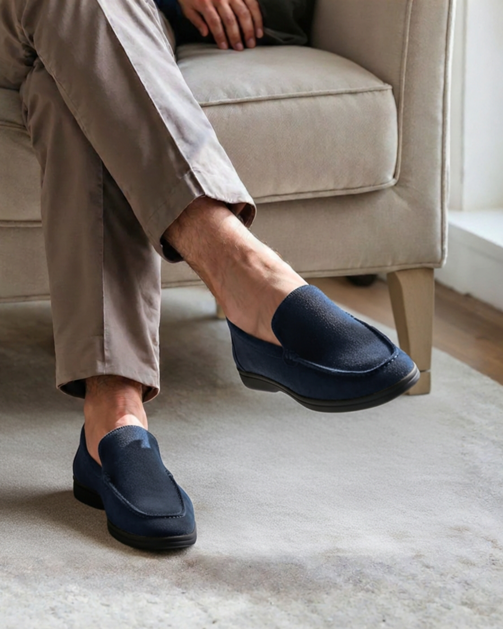 Premium Suede Loafers - North Row