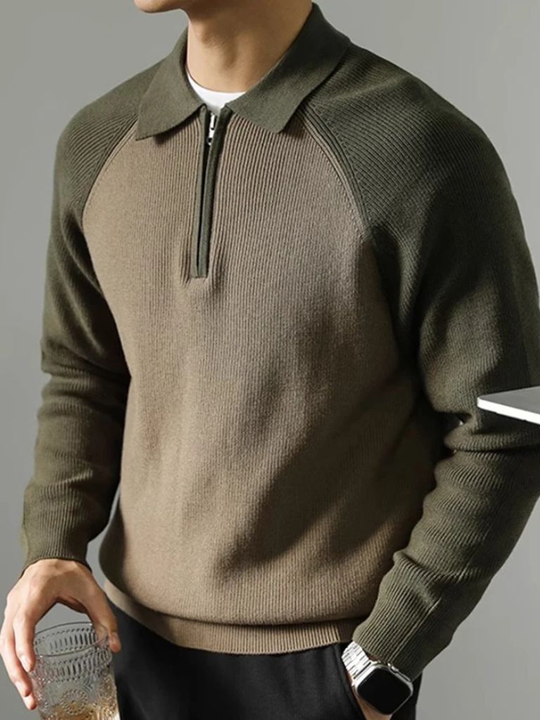 Raglan Quarter Zip Sweater - North Row