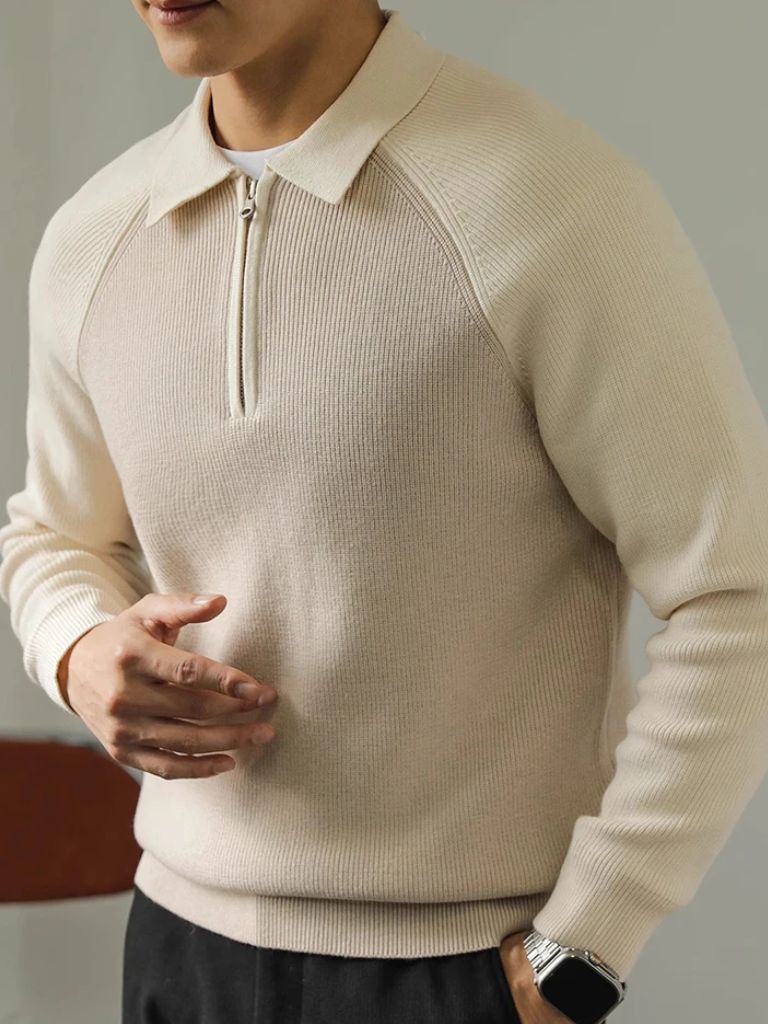 Raglan Quarter Zip Sweater - North Row