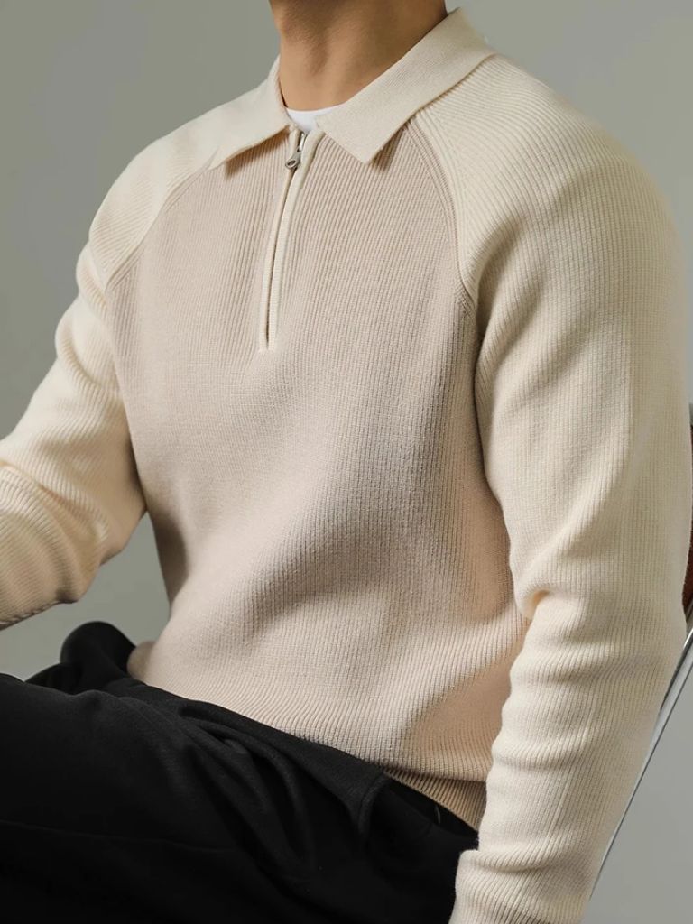 Raglan Quarter Zip Sweater - North Row