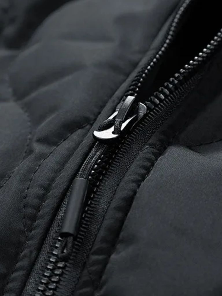 Sherpa Sleeves Padded Bomber Jacket - North Row