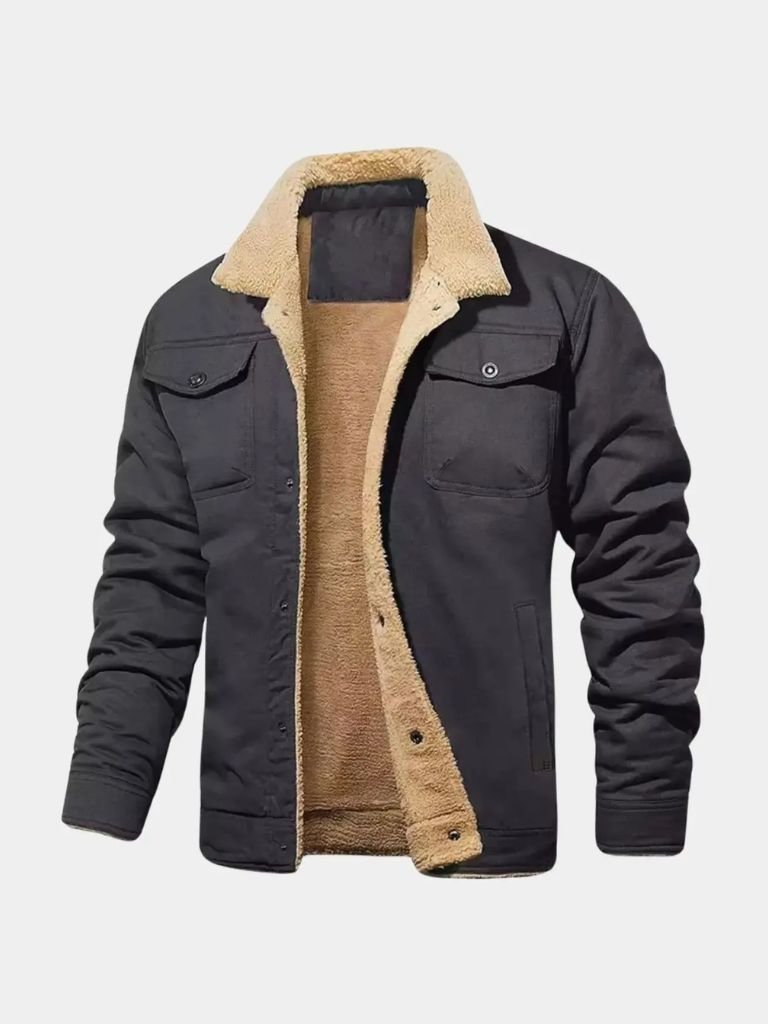 Vintage Fleece Bomber Jacket - North Row