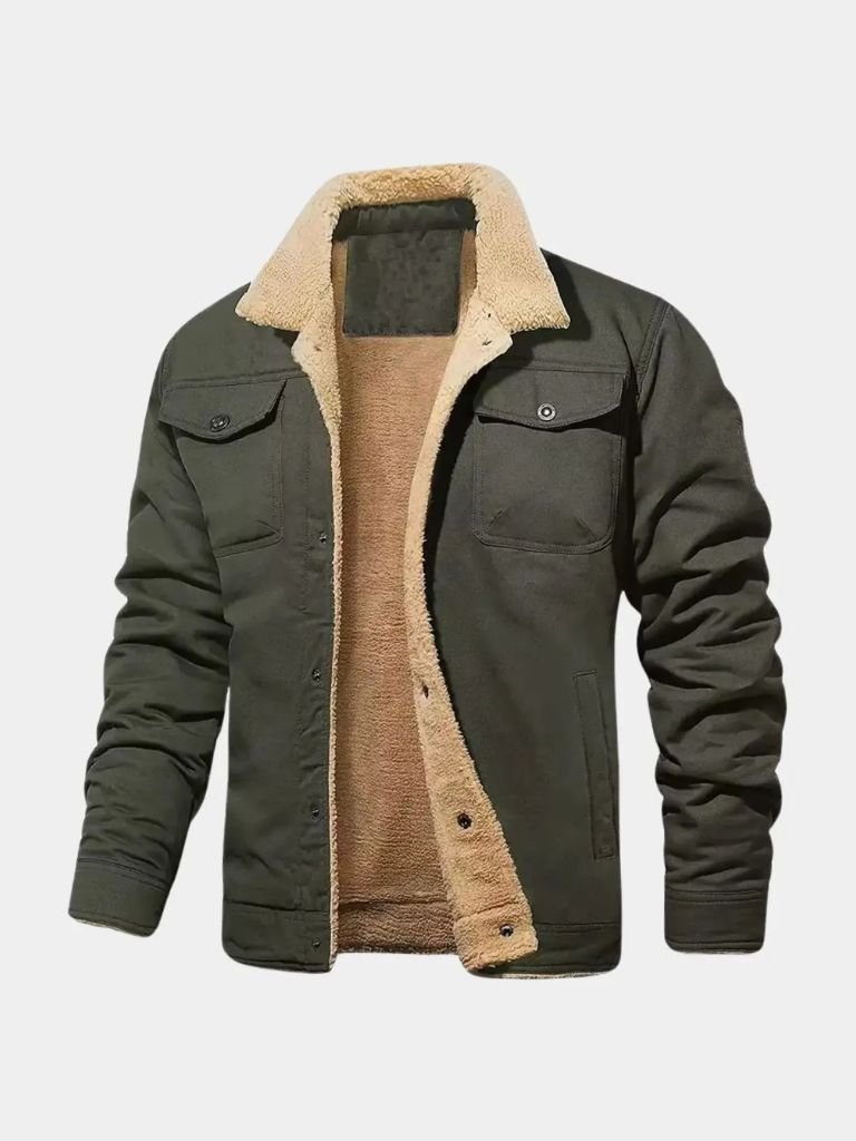 Vintage Fleece Bomber Jacket - North Row